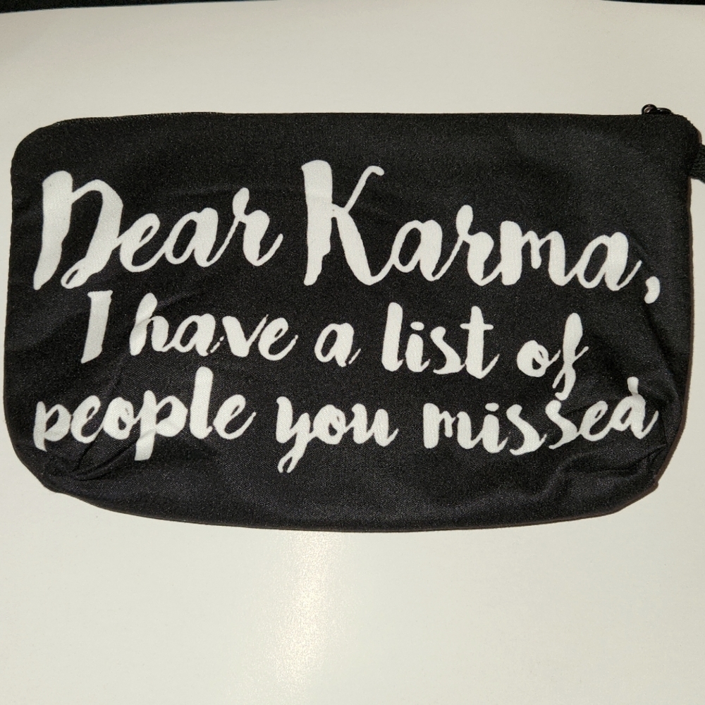 NEW- Cosmetic Bag, Storage Bag - Dear Karma,...